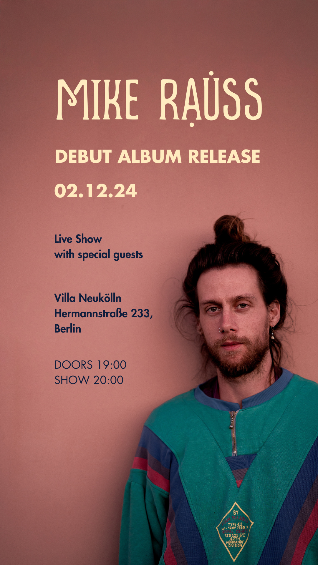 Veranstaltungsbild für Mike Rauss Debut Album Release Show